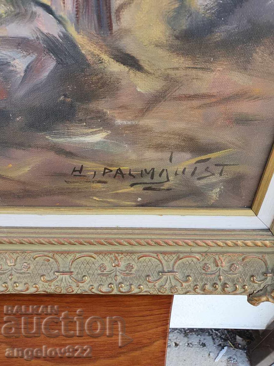 Large Original oil painting on canvas!!! - 5 Large Original oil painting on canvas!!! - 5