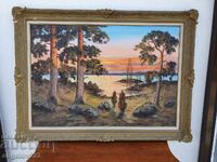 Large Original oil painting on canvas!!!