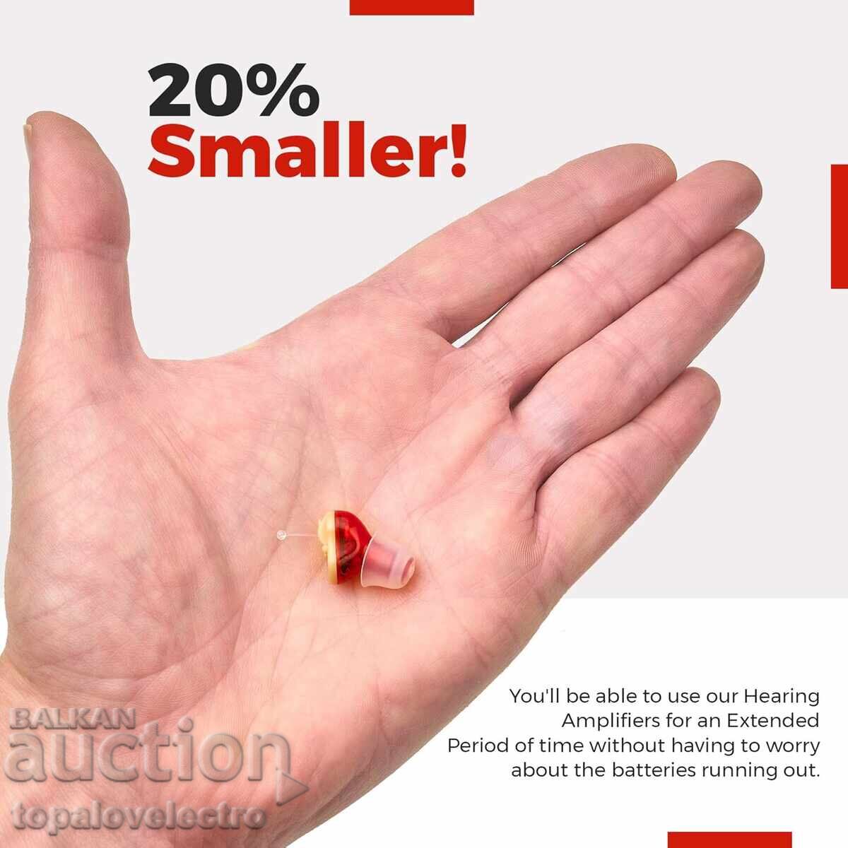 ΚΑΙΝΟΥΡΙΟ! Συμπαγής ψηφιακός ενισχυτής ακοής - για δεξί αυτί - 6