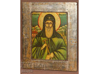 Православна икона темпера Св. Иван Рилски
