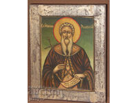 Icoană ortodoxă tempera Sf. Ioan de Rila