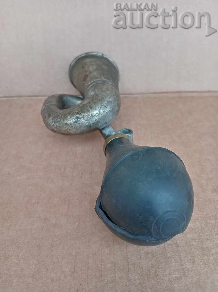 Αρχαία μπρούτζινη σάλπιγγα σφυρίχτρα MELAS - 5