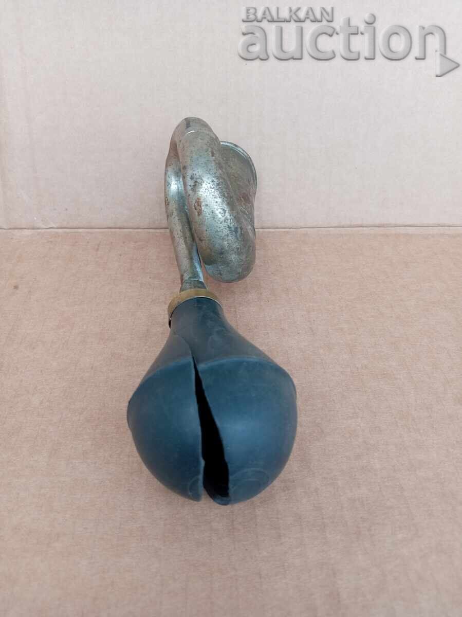 Αρχαία μπρούτζινη σάλπιγγα σφυρίχτρα MELAS - 6