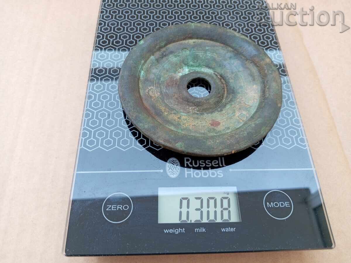 Ottoman scale with tugra exagia 308 grams OKA kilogram - 6