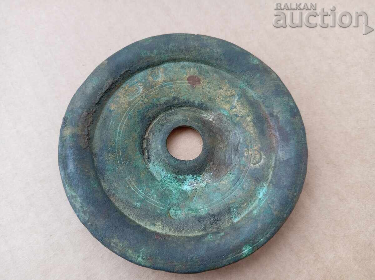 Ottoman scale with tugra exagia 308 grams OKA kilogram