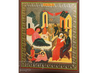 Litoografie icoană Nașterea Maicii Domnului