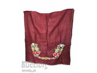 Fustă de lână pentru femei cu broderie cusută, costum popular