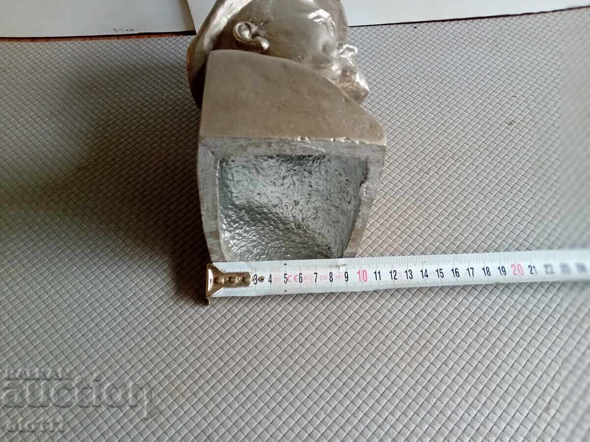 Delivery of AUTHOR'S ALUMINUM BUST OF LENIN - N. BAGANOV 1979
