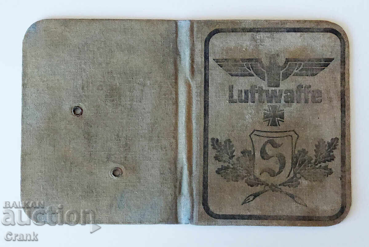 WW2, Германски Документ на 3 Райх, Luftwaffe WW2, Германски Документ на 3 Райх, Luftwaffe