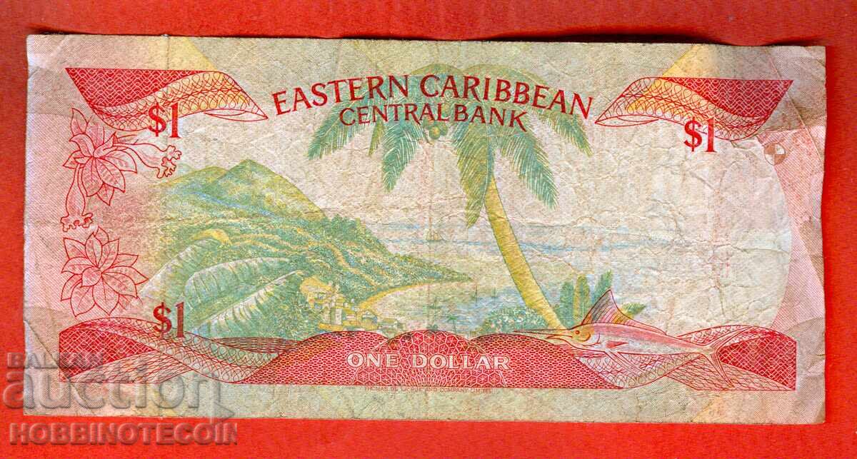 EAST CARIBBEAN EAST CARIBBEAN $1 issue issue 1985 sir D L with price 9.99 BGN | € 5.11
