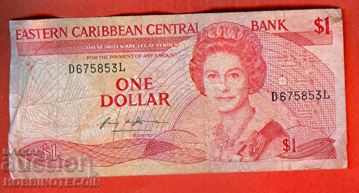 EAST CARIBBEAN EAST CARIBBEAN $1 issue issue 1985 sir D L