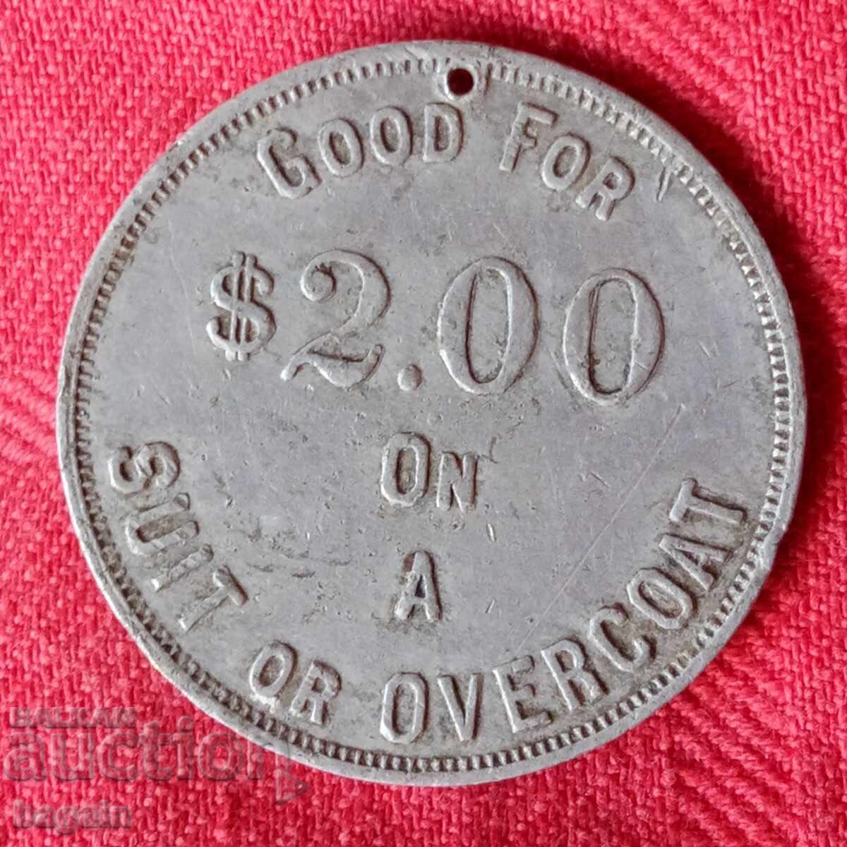 Рядък жетон. с цена € 15.34 | 30.00 лв.