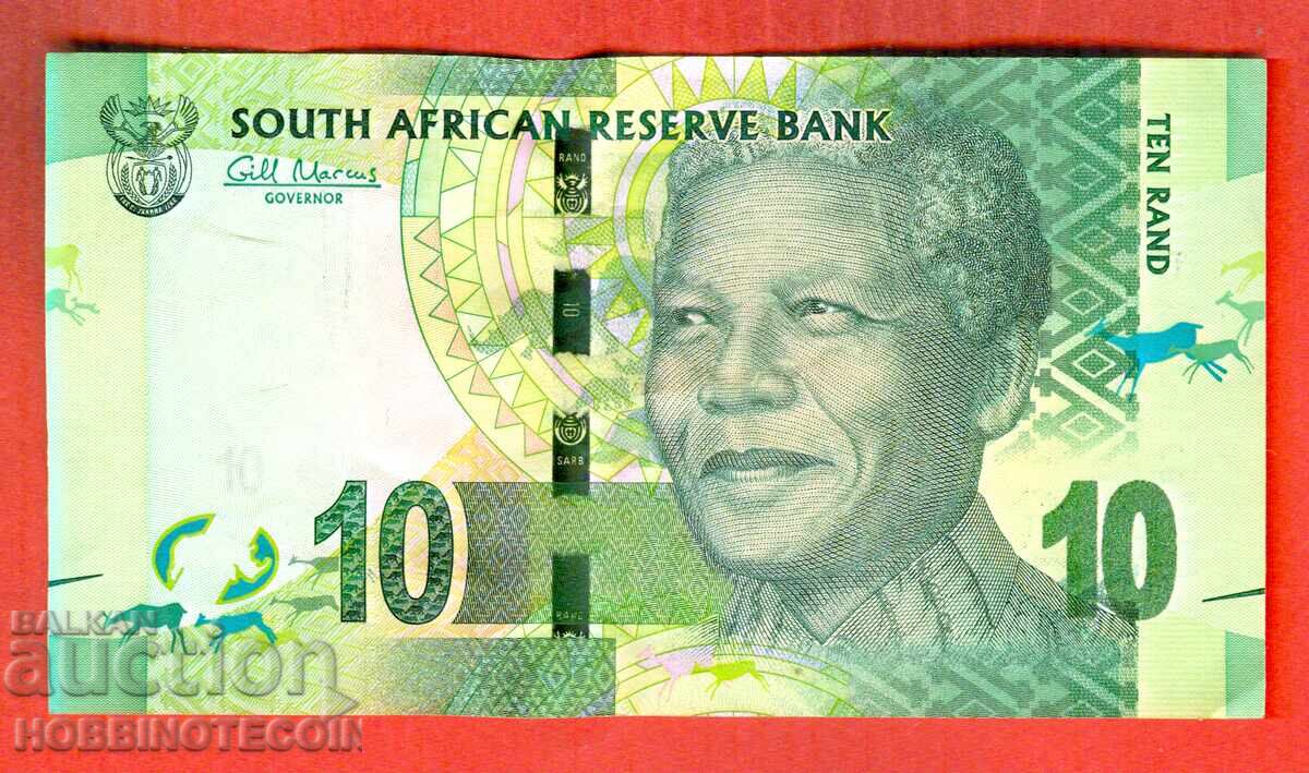 SOUTH AFRICA SOUTH AFRICA 10 Rand WITHOUT POINTS issue 2015 MAGUS with price 3.99 BGN | € 2.04