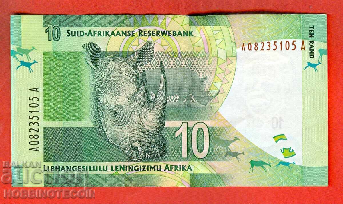 SOUTH AFRICA SOUTH AFRICA 10 Rand WITHOUT POINTS issue 2015 MAGUS