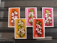 Colors of fruit trees No. 2449/53 1975 flowers