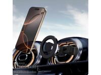 Suport magnetic pentru telefon, pentru fante de ventilație rotunde