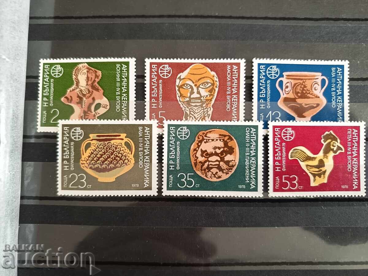 Антична керамика от 1978 г. №2731/36 Антична керамика от 1978 г. №2731/36