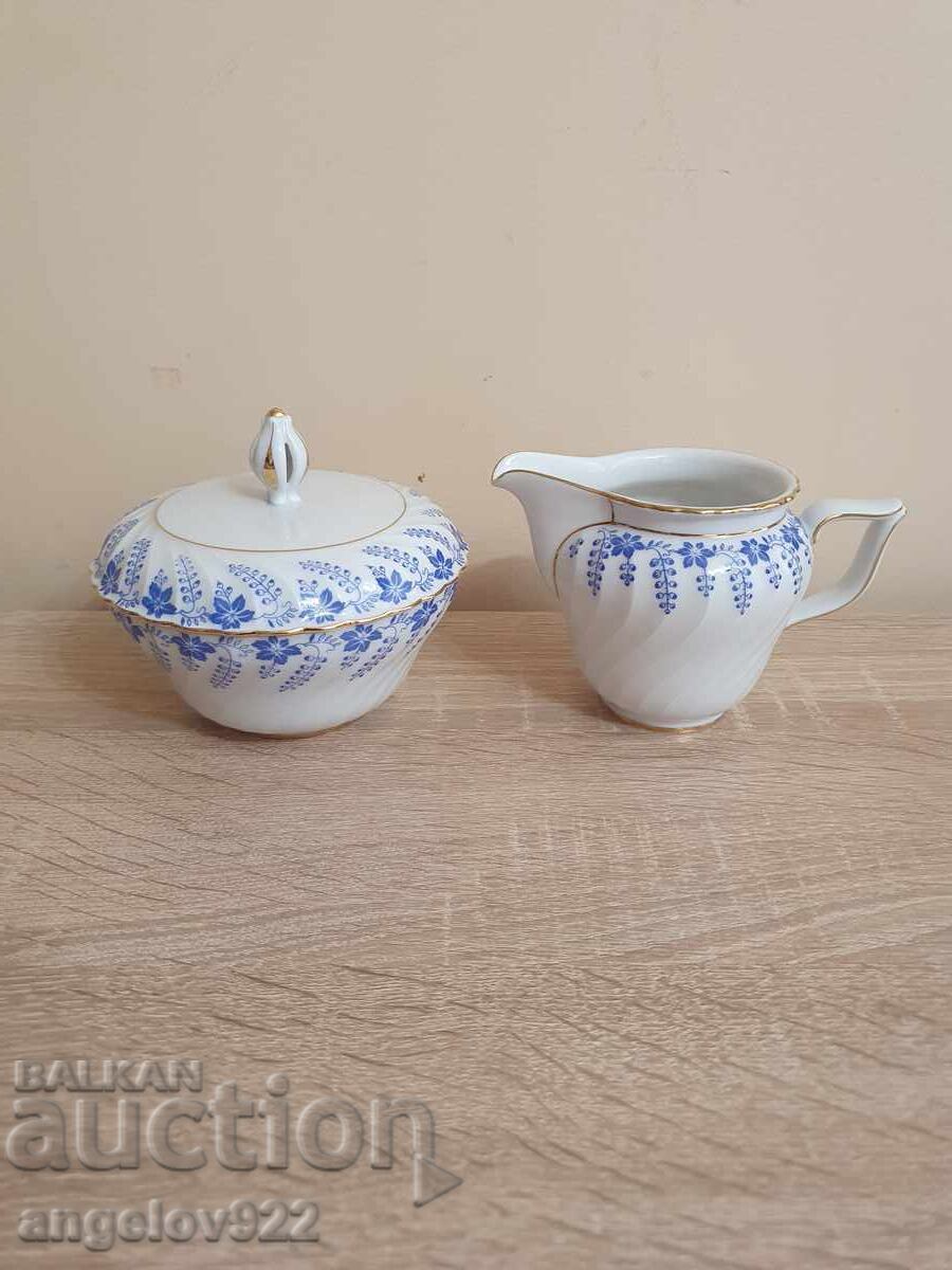 German porcelain coffee service Konigl.pr.Tettau - 6 German porcelain coffee service Konigl.pr.Tettau - 6