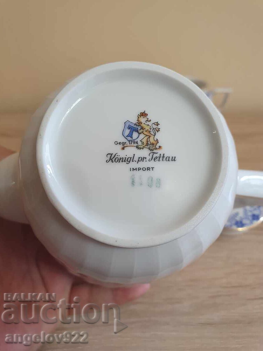 German porcelain coffee service Konigl.pr.Tettau - 7 German porcelain coffee service Konigl.pr.Tettau - 7