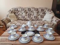 German porcelain coffee service Konigl.pr.Tettau