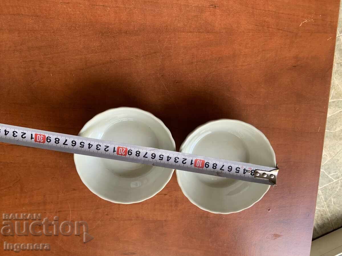 Auction  Porcelain Panic Cup from the Social Mark Bulgaria - 2 pcs