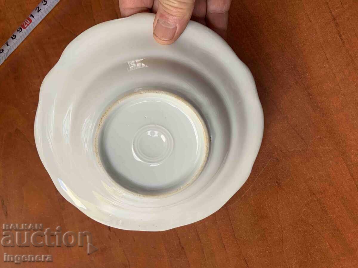 Παράδοση Πορσελάνινο πιάτο από Σοσιαλιστική Βουλγαρία