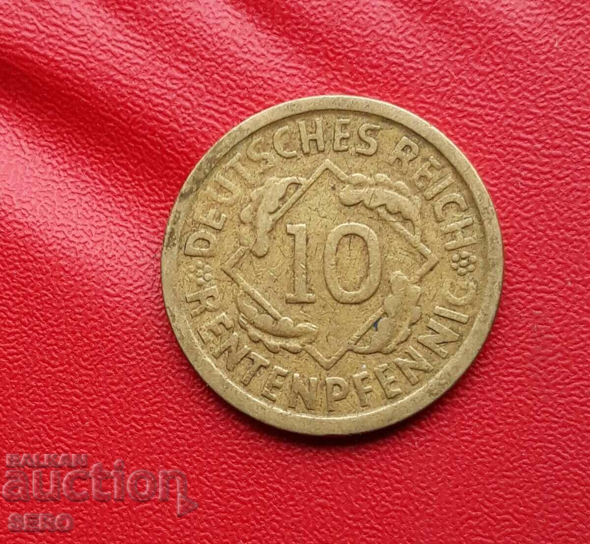 Γερμανία-10 Pfennig 1924 A-Berlin