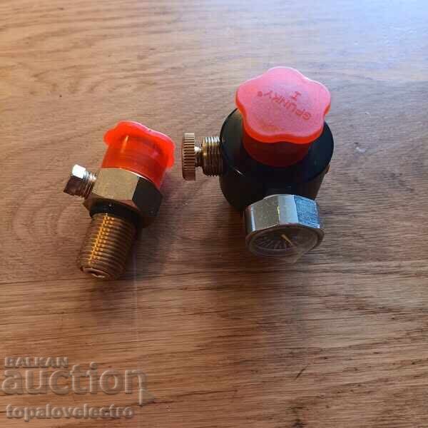 NEW! PCP Cylinder Regulator, 0-2800 PSI, 300 BAR, M18x1.5 - 7