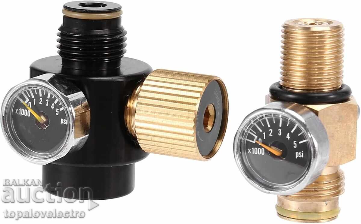 NEW! PCP Cylinder Regulator, 0-2800 PSI, 300 BAR, M18x1.5
