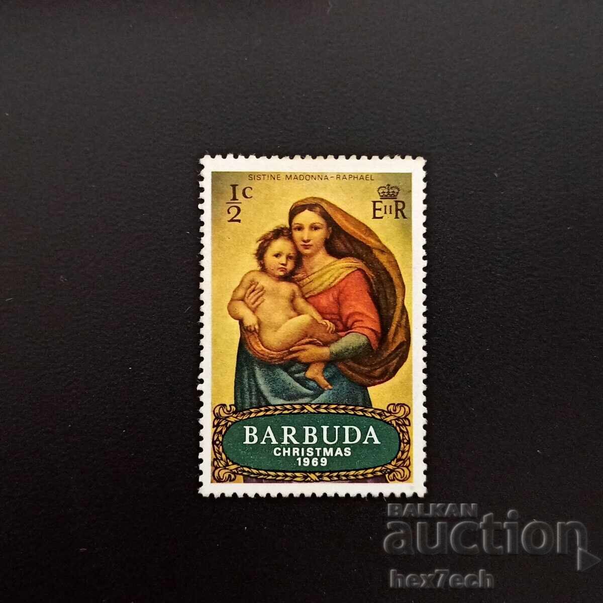 Barbuda 1969 1/2 Cent Christmas Barbuda 1969 1/2 Cent Christmas