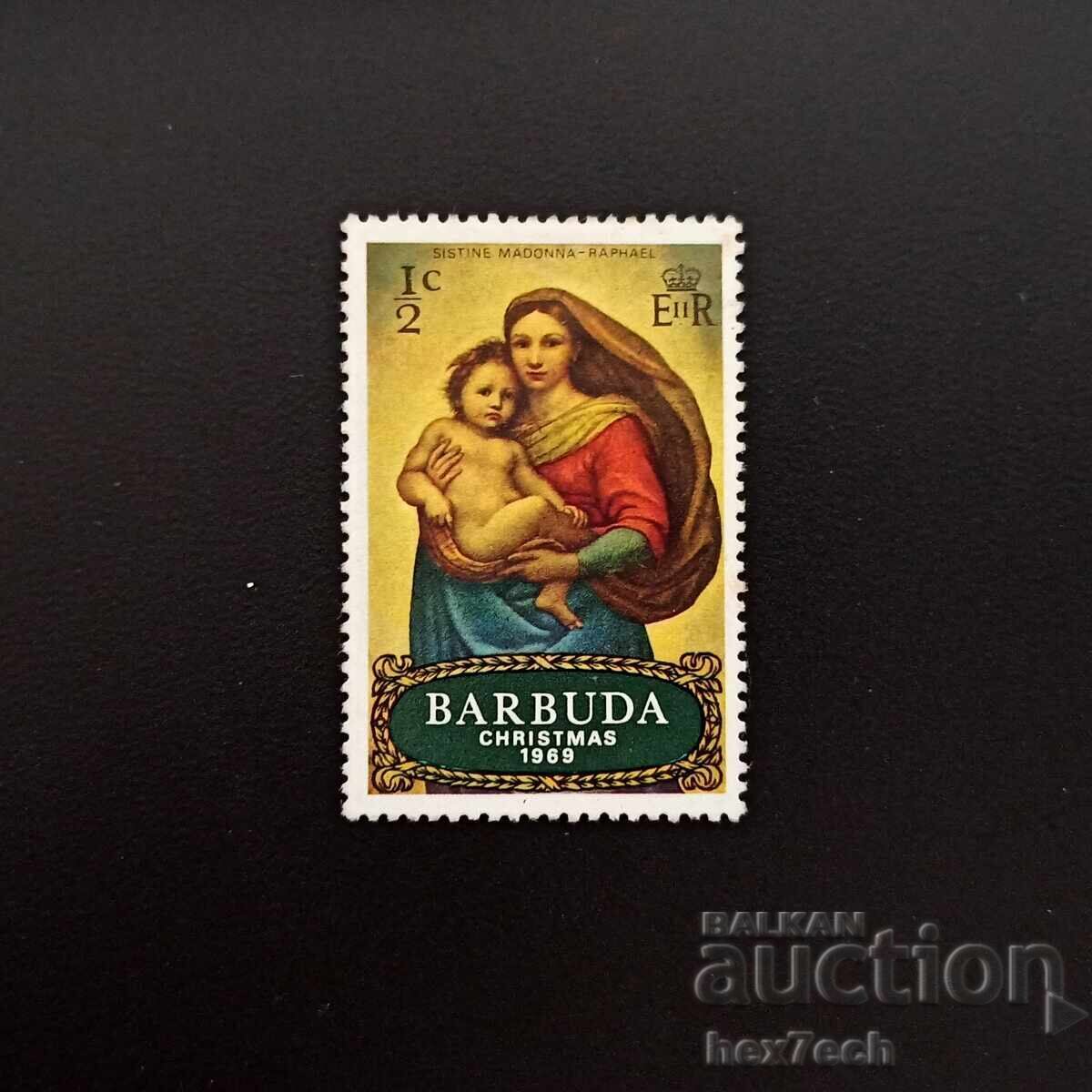 Barbuda 1969 1/2 cent Crăciun