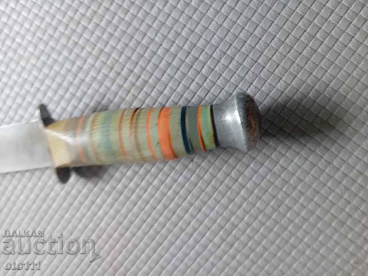 Licitație CUȚIT DE VÂNATOARE VECHI