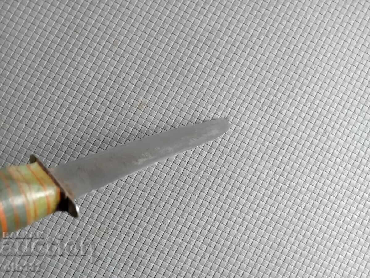 CUȚIT DE VÂNATOARE VECHI - 5