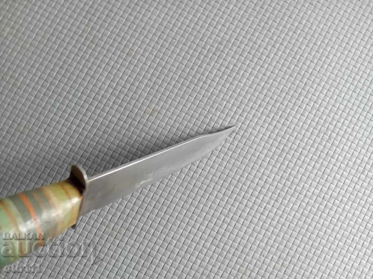 CUȚIT DE VÂNATOARE VECHI - 6