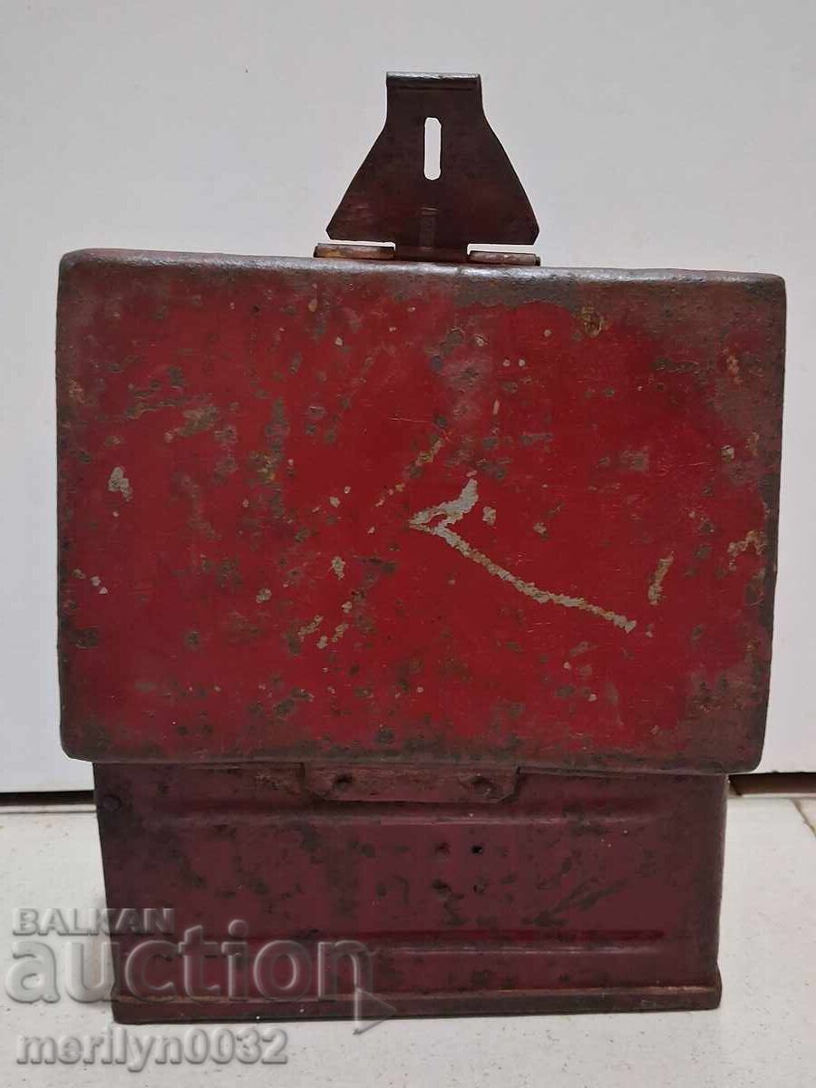 Μεταλλικό κουτί φαρμακείο αυτοκίνητο μοτοσυκλέτα δεκαετία 30-40 - 5