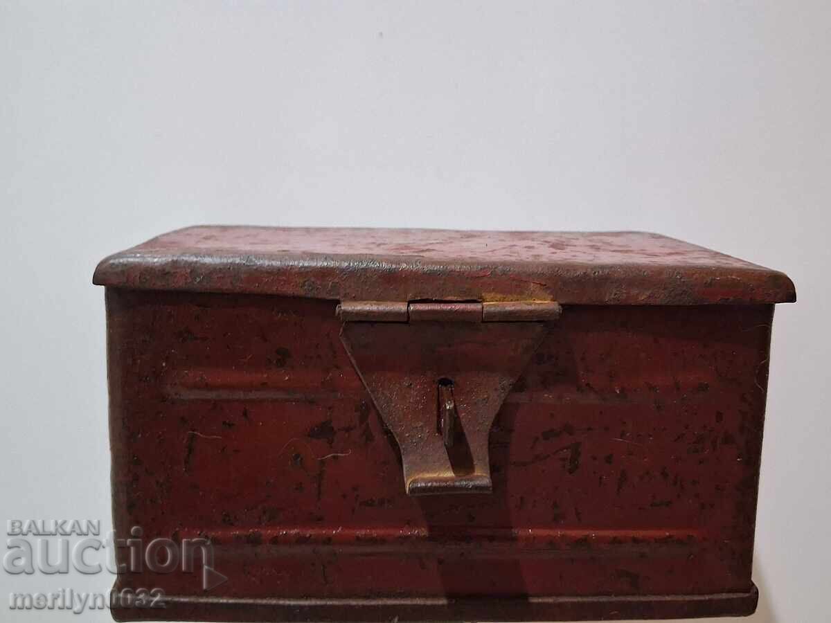 Μεταλλικό κουτί φαρμακείο αυτοκίνητο μοτοσυκλέτα δεκαετία 30-40 - 6