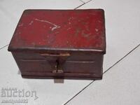 Cutie metalică trusă medicală auto motocicletă anii 30-40