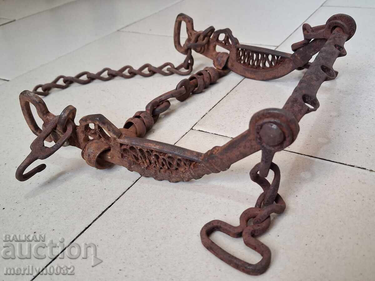 Auction Ottoman Hand Wrought Bridle, Wrought Iron, Cavalry Auction Ottoman Hand Wrought Bridle, Wrought Iron, Cavalry