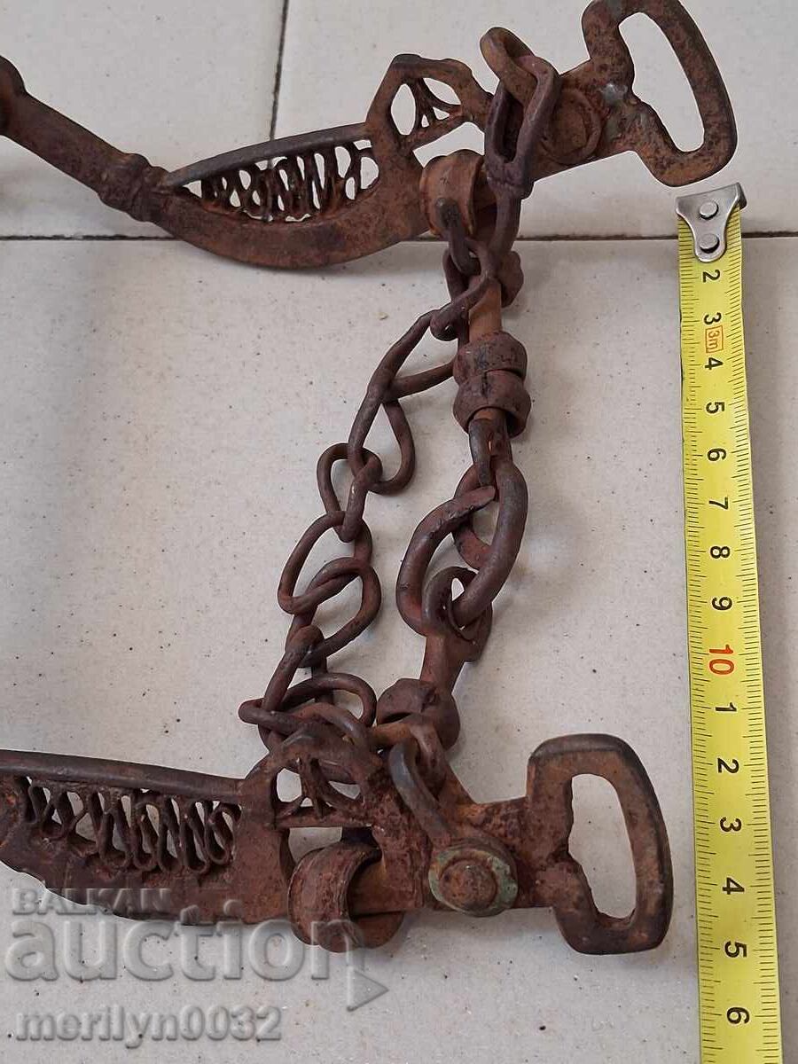 Ottoman Hand Wrought Bridle, Wrought Iron, Cavalry - 6 Ottoman Hand Wrought Bridle, Wrought Iron, Cavalry - 6