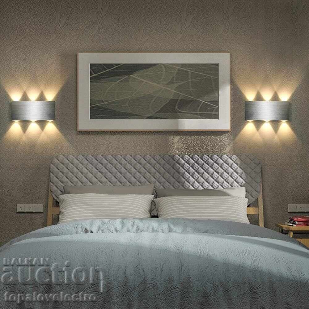 NEW! LED Wall Lamp, Up & Down, 18W - 6 NEW! LED Wall Lamp, Up & Down, 18W - 6