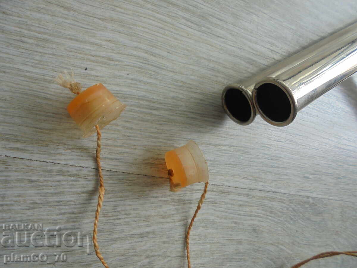 Доставка на №*8306 Стара играчка пушка с тапички – двуцевка