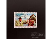 Dominica 1974 1/2 cent Churchill