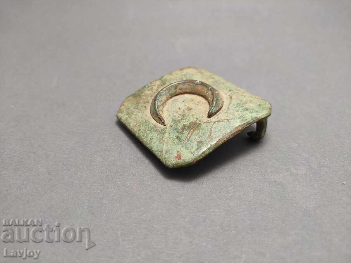 Turkish Military Buckle *Russo-Turkish War* B.Z.C. from 0.01 st with price 57.00 BGN | € 29.14 Turkish Military Buckle *Russo-Turkish War* B.Z.C. from 0.01 st with price 57.00 BGN | € 29.14