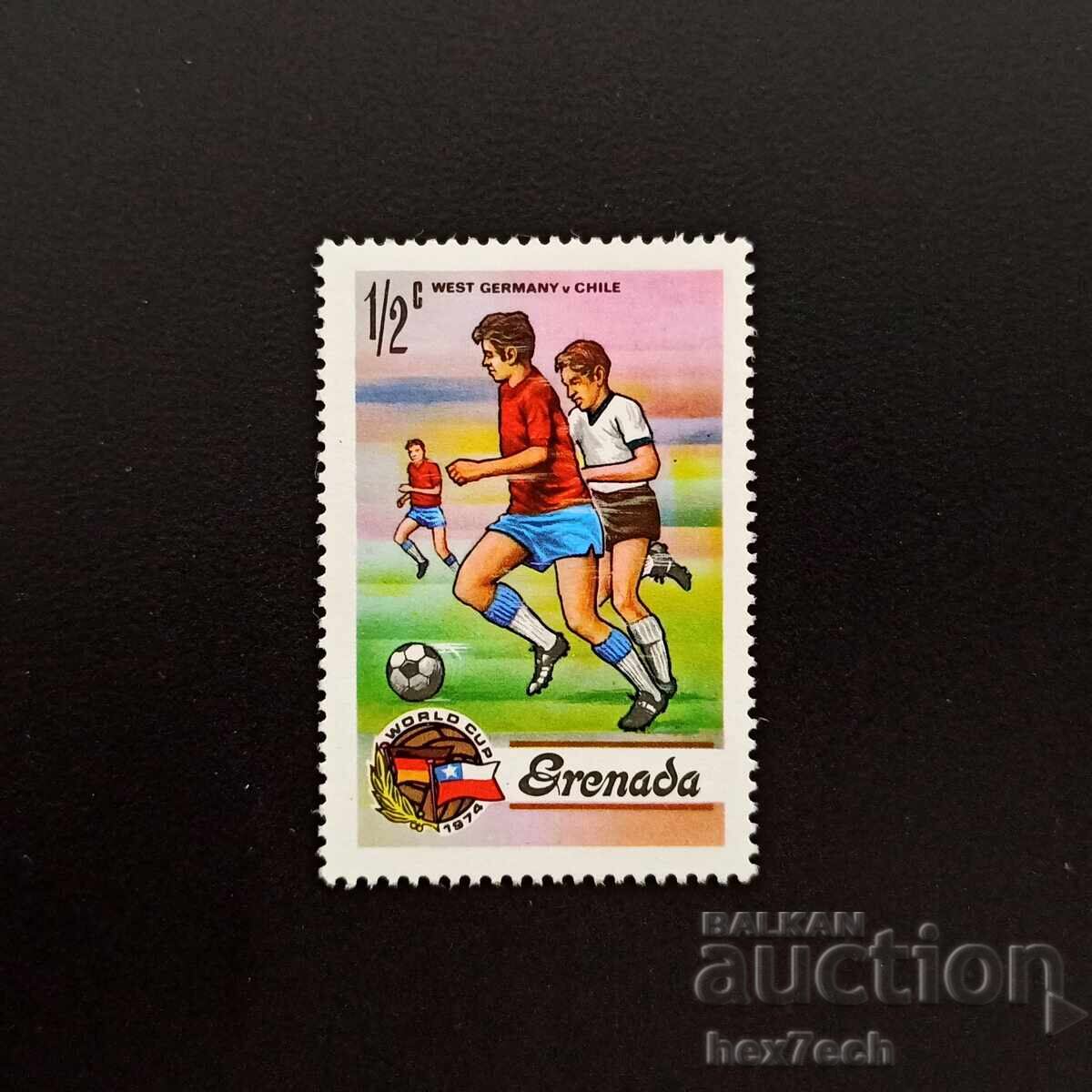 Гренада 1974 1/2 цента Световно по Футбол Гренада 1974 1/2 цента Световно по Футбол