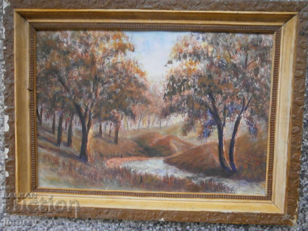 Landscape picture 48x34cm. Landscape picture 48x34cm.