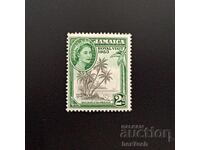 Jamaica 1953 2 penny Vizita Regală