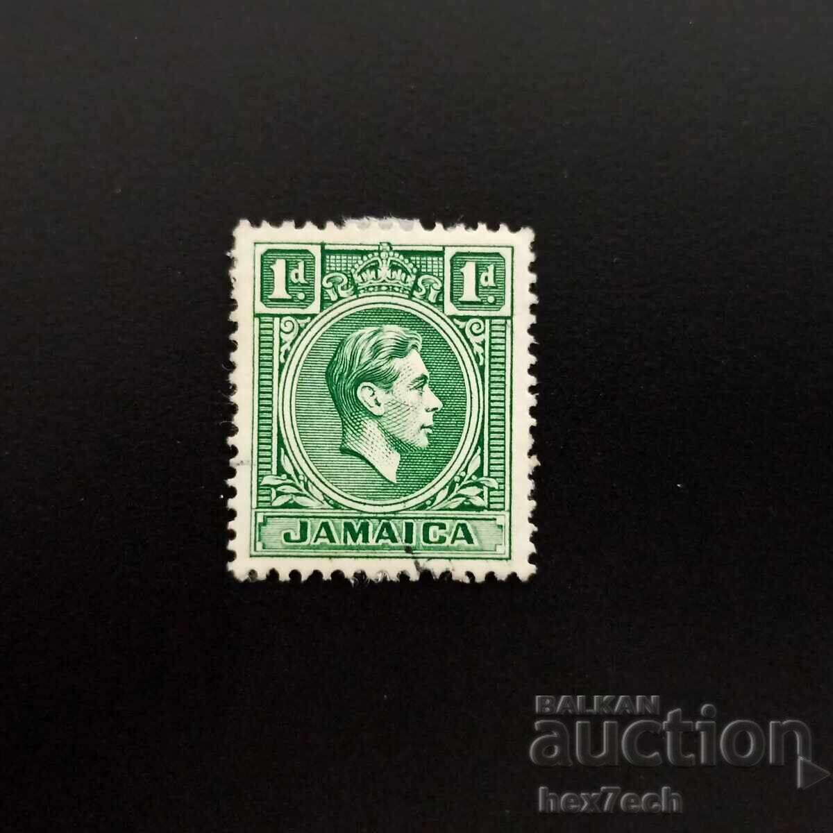 Jamaica 1951 1 penny Regele George VI