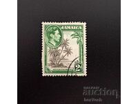 Jamaica 1938 2 pence Regele George VI