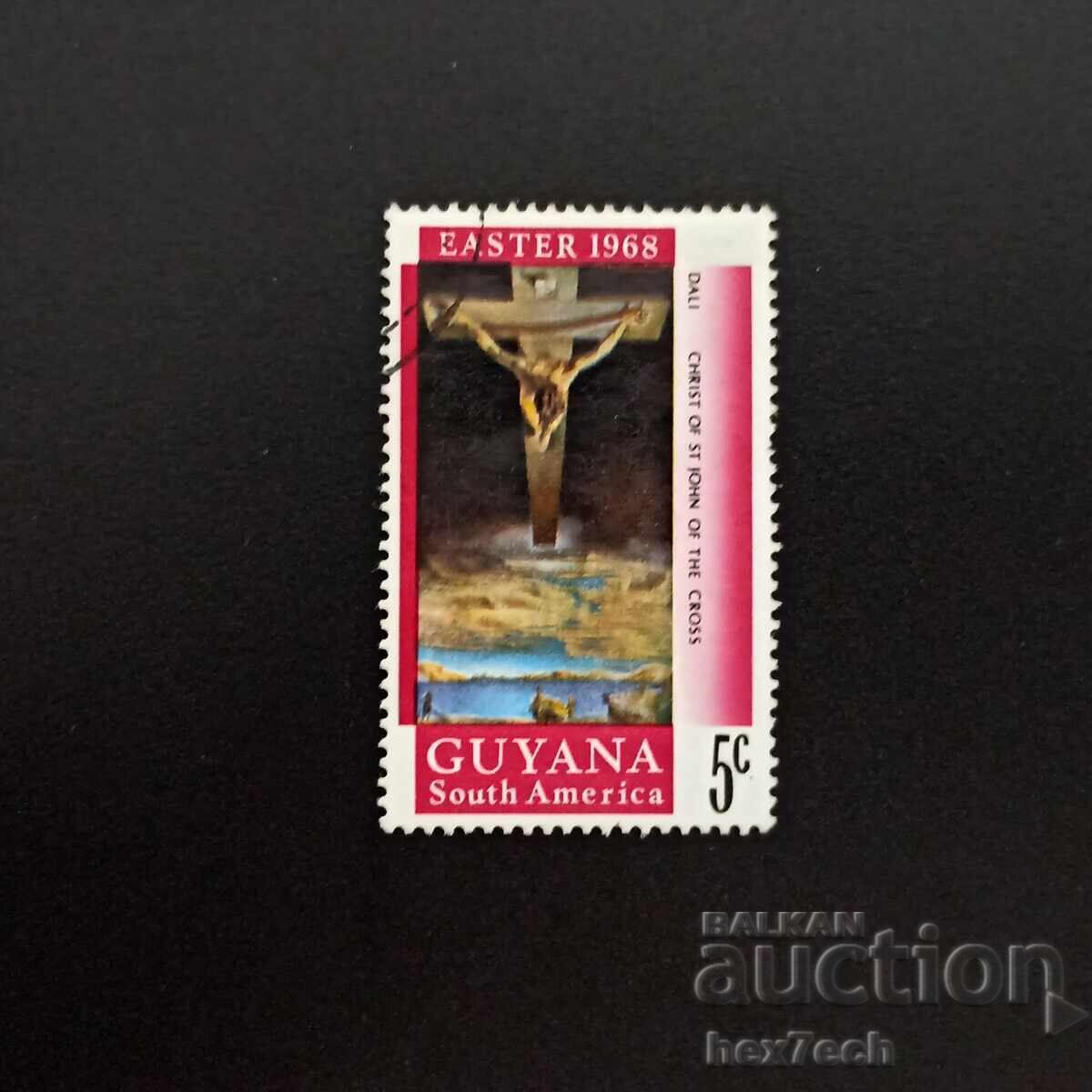 Guyana 1968 5 Cent Easter Guyana 1968 5 Cent Easter