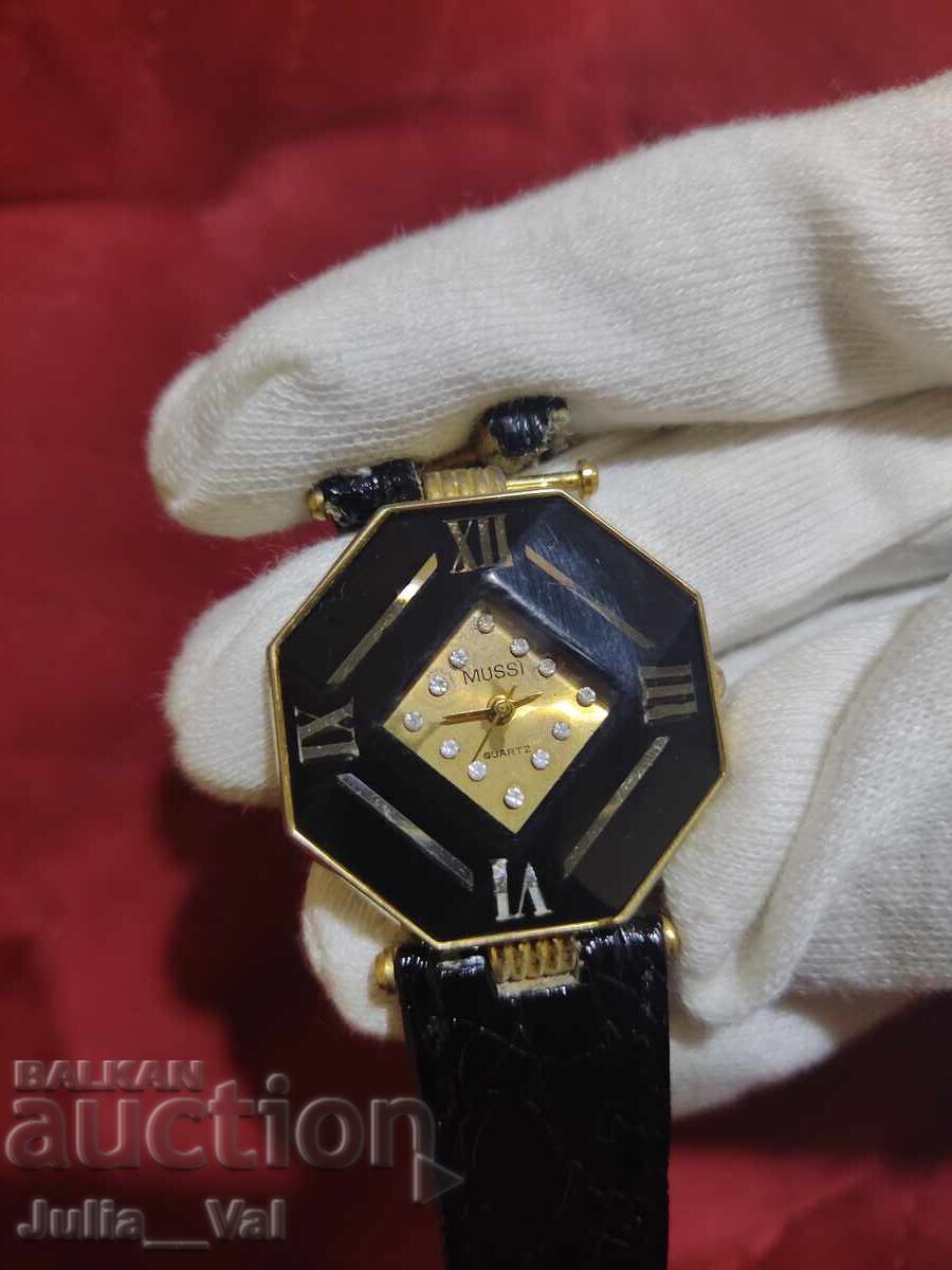 Women's Watch Mussi - Quartz - Gold Plated SWISS made Women's Watch Mussi - Quartz - Gold Plated SWISS made